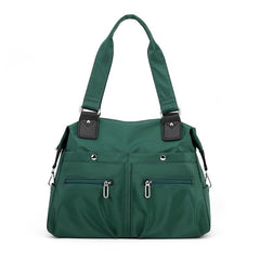 Stylish Clutch for Shopping and Travel Essentials Dark green