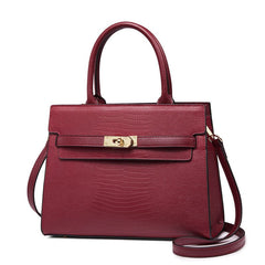 Stylish Large Capacity Clutch Bag for Summer Weddings and Commutes Dark Red