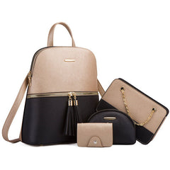 Stylish Leather Clutch Shoulder Bag for Women Gold