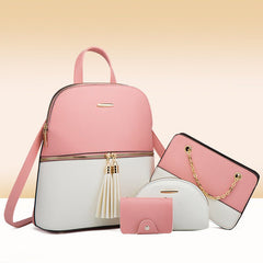 Stylish Leather Clutch Shoulder Bag for Women Black