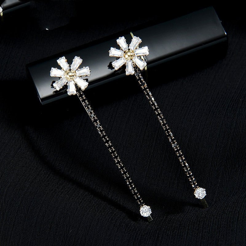 Stylish Side Hairpin Set: Short Headdress Clip Assorted Collection Silver