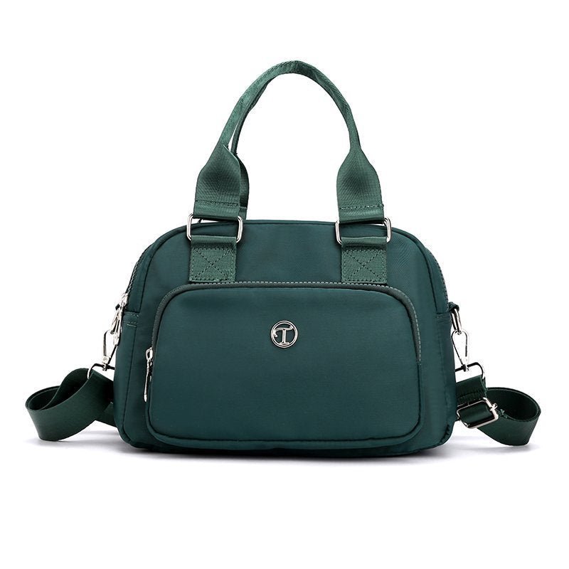 Stylish Women's Oxford Cloth Crossbody Bag with Large Capacity Green