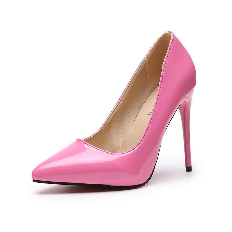 Super high heels and large heels for women Pink