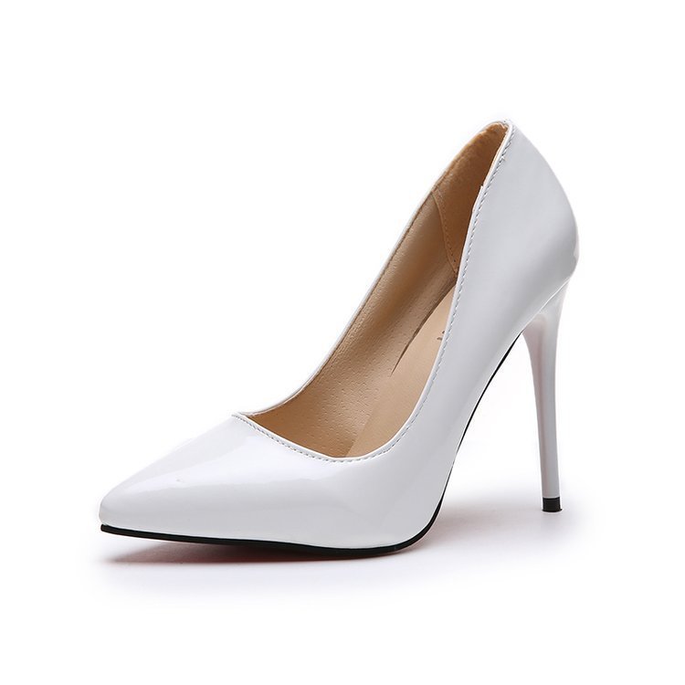 Super high heels and large heels for women White