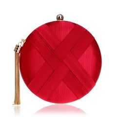 Tassel Clutch Bag A gules