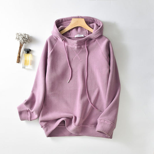 Thickened Warm Double Sided Sweater Purple