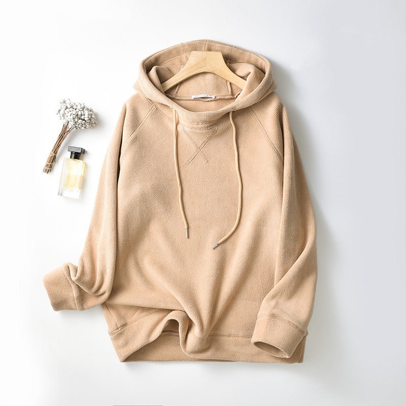 Thickened Warm Double Sided Sweater Light khaki