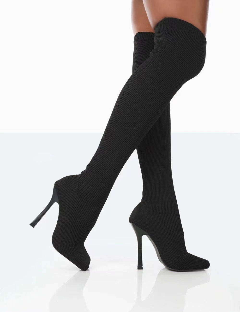 Thigh High Over - The - Knee Long Boots for Women Black