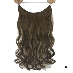 Transformative Halo Hair Extension Wig 8