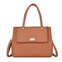 Trendy All - Match Clutch and Shoulder Bag for Fashion Lovers Brown
