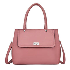 Trendy All - Match Clutch and Shoulder Bag for Fashion Lovers Pink