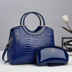 Trendy Clutch Cross - Body Bag for Moms and Kids Blue