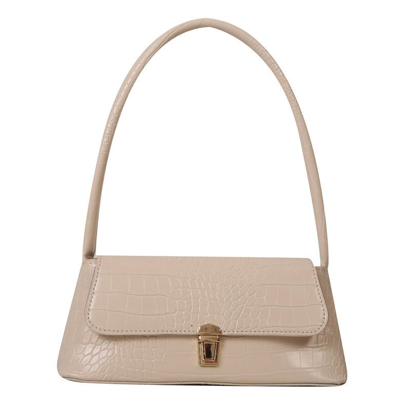 Trendy Style All - Match Clutch Messenger Bag White