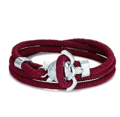 Turtle Red Rope Bracelet: Couple Ornament with Carrying Strap Silver Turtle Wine Red