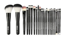 Ultimate 22 - Piece Makeup Brush Set: Complete Cosmetic Collection Brown