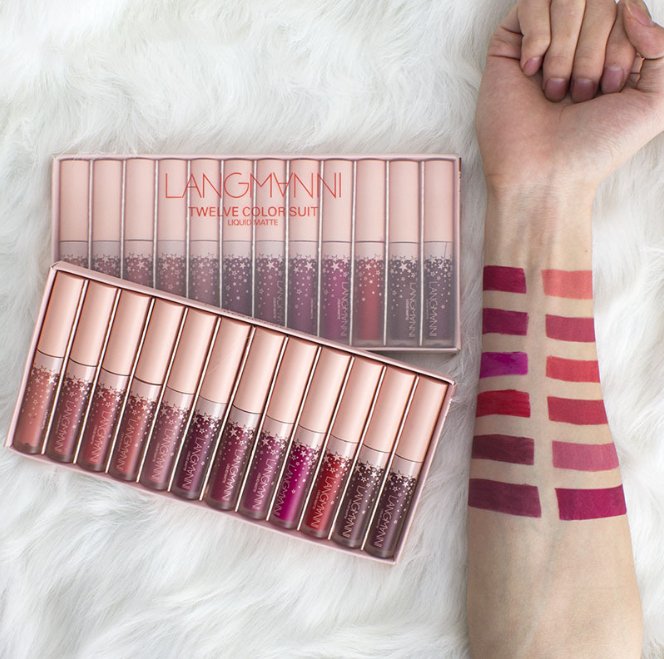 Ultimate Matte Lipstick Collection: Long - lasting, Waterproof Set 2