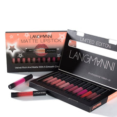 Ultimate Matte Lipstick Collection: Long - lasting, Waterproof Set 2