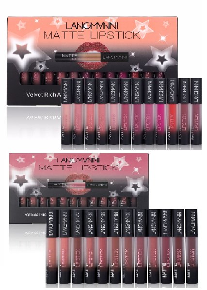 Ultimate Matte Lipstick Collection: Long - lasting, Waterproof Set 3