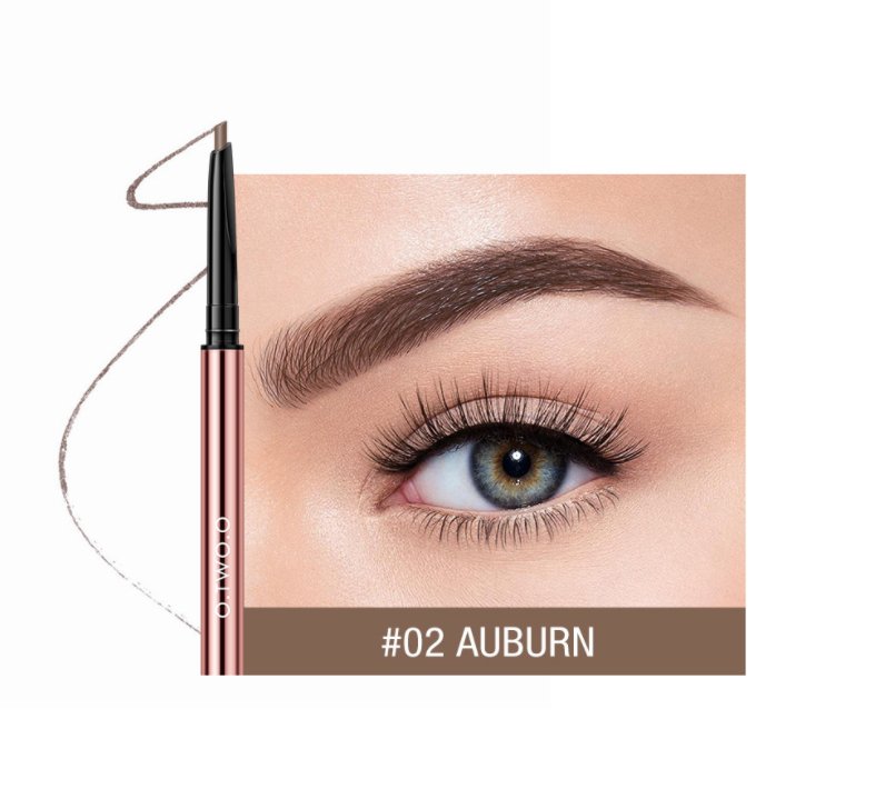 UltraFine Waterproof Natural Brow Pencil - Long Lasting Brown AUBURN