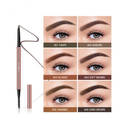 UltraFine Waterproof Natural Brow Pencil - Long Lasting Brown AUBURN