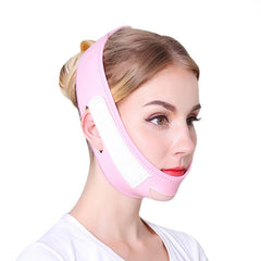 V - Line Beauty Mask: Contour Cheek, Neck for Elegant Facial V - Line Pink white