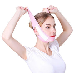 V - Line Beauty Mask: Contour Cheek, Neck for Elegant Facial V - Line Pink white