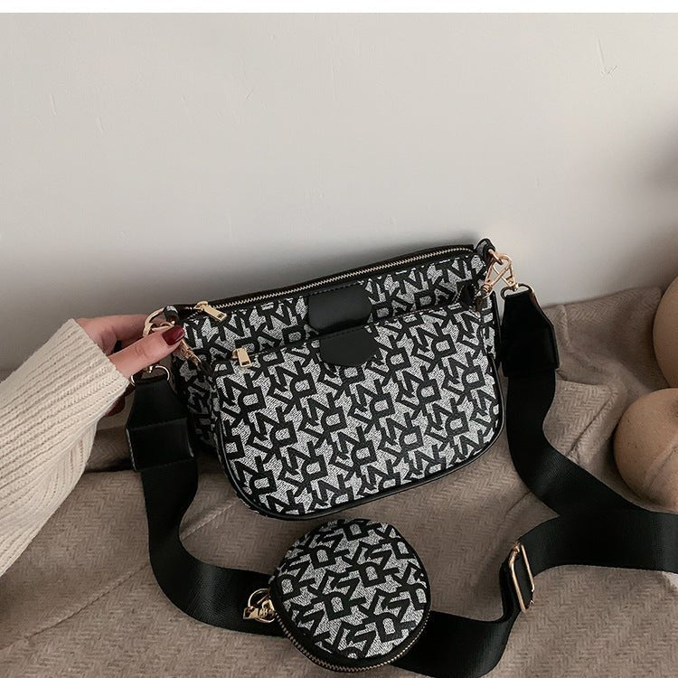 Versatile cross - body handbags Black