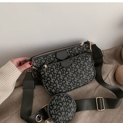 Versatile cross - body handbags Grey