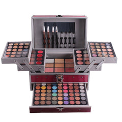 Versatile Makeup Artist's Eye Shadow Plate - Special Makeup Kit N1 Rose Red