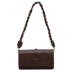 Versatile Messenger Bag - Spring and Summer New High - grade Fashion Coffee
