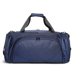 Waterproof Polyester Fiber Oxford Cloth Portable Travel Bag Dark Blue