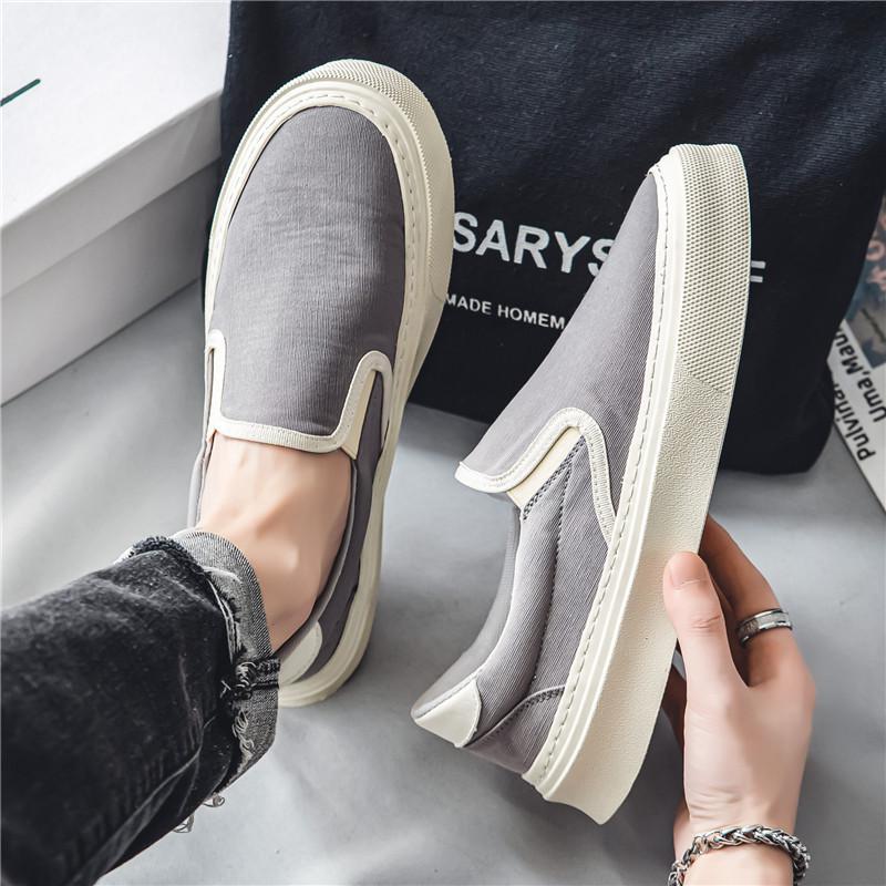 Weightless Wonders Summer New Sunshine Steps Canvas Shoes Men MX HK202 Black