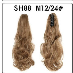 Wholesale Fluffy Natural Lifelike Claw Clip Wig Ponytail 43Style