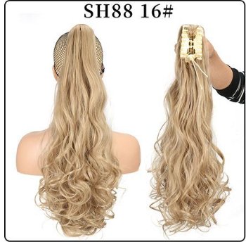 Wholesale Fluffy Natural Lifelike Claw Clip Wig Ponytail 10style