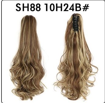 Wholesale Fluffy Natural Lifelike Claw Clip Wig Ponytail 42Style