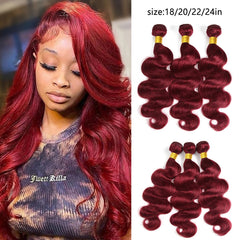 Wig Curly Hair Female Chemical Fiber Curtain Simulation Bundle Red