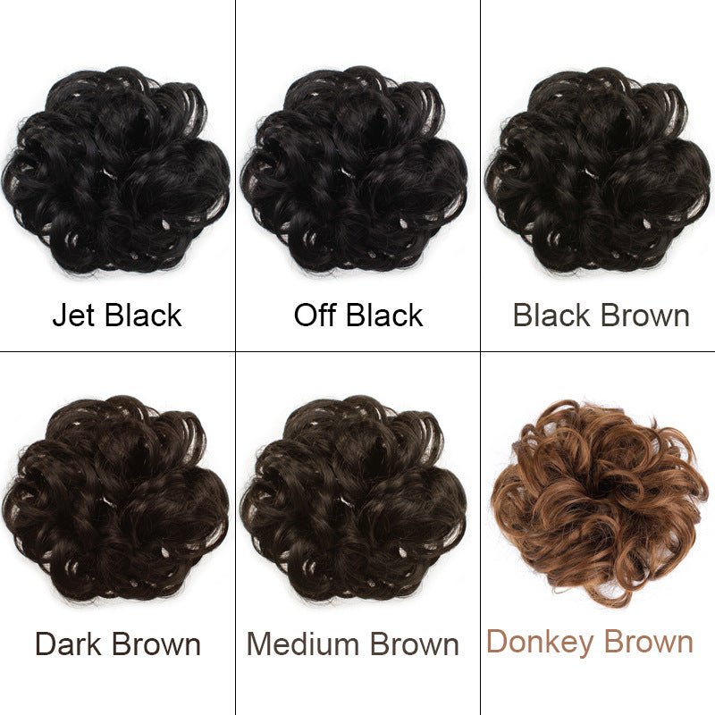 Wig Hair Circle Accessory Black Brown