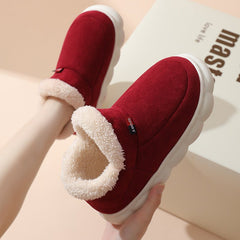Winter House Plush Lined Garden Comfortable Indoor Floor Home Slippers Khaki