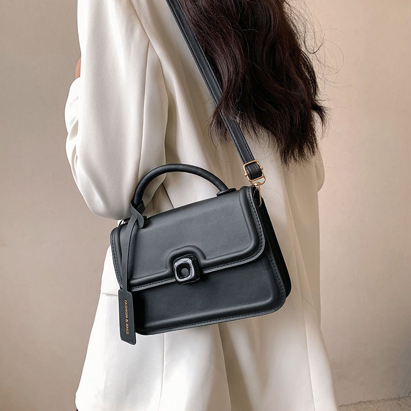Women's Autumn Fashion Shoulder Messenger Bag Black