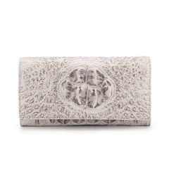 Women's Clutch Dinner Mid - length Purse White