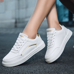 Women's Comfy Lightweight Large Size Sneakers All - matching Summer Platinum