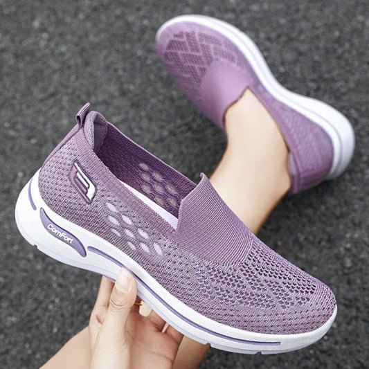 Women's Fashion Casual Mesh Casual Shoes Black