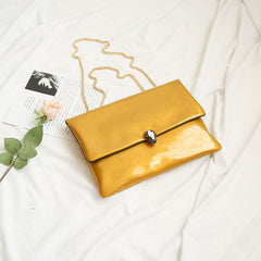 Women's Fashion Personality Large Capacity Clutch Gold