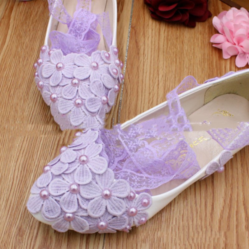 Women's Fashion Simple PU Bridesmaid Shoes 3cm Heel