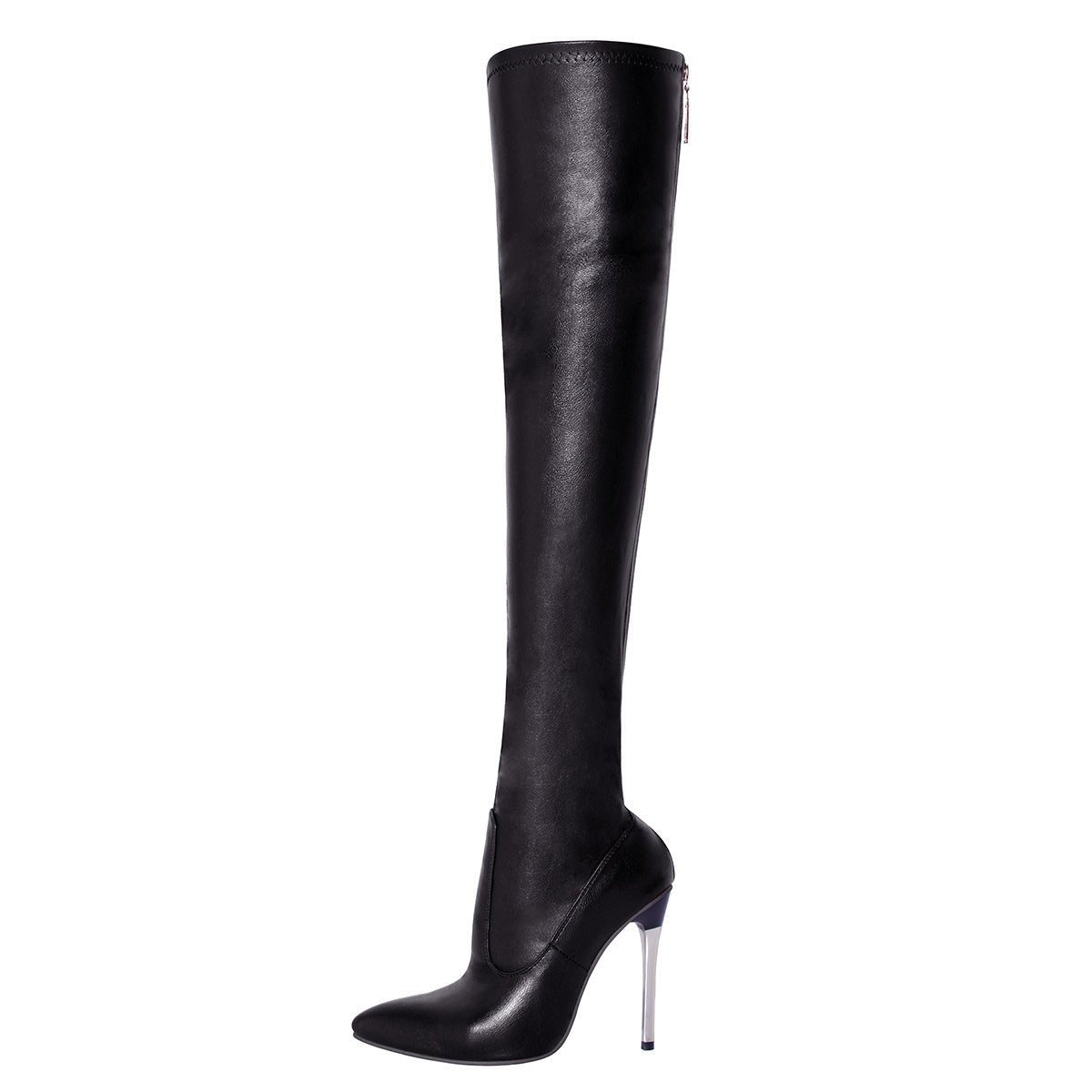 Women's Four Seasons Leg - Shaping Overknee Long Boots Black