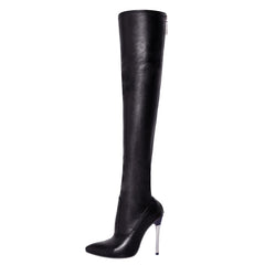 Women's Four Seasons Leg - Shaping Overknee Long Boots Black