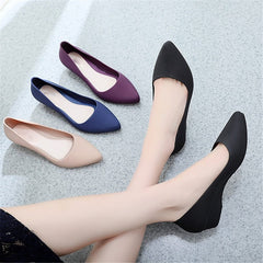 Women's pointed toe flat shoes 21 apricot