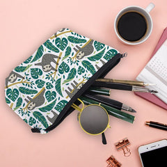 Women's Printed Waterproof Canvas Makeup Clutch Bag 3style