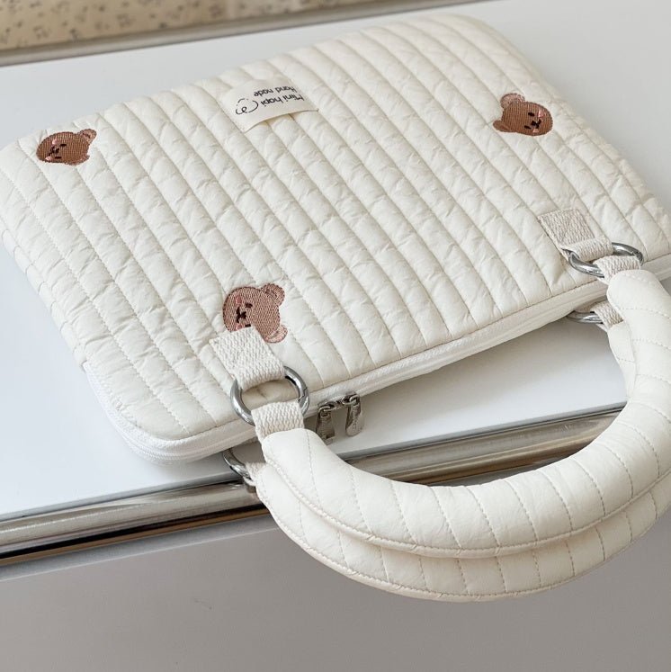 Women's Pure Cotton Handbag Beige