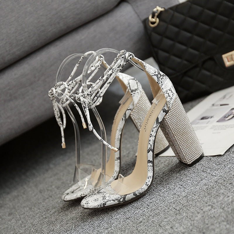 Women’s Rome Heeled Sandals Yellow